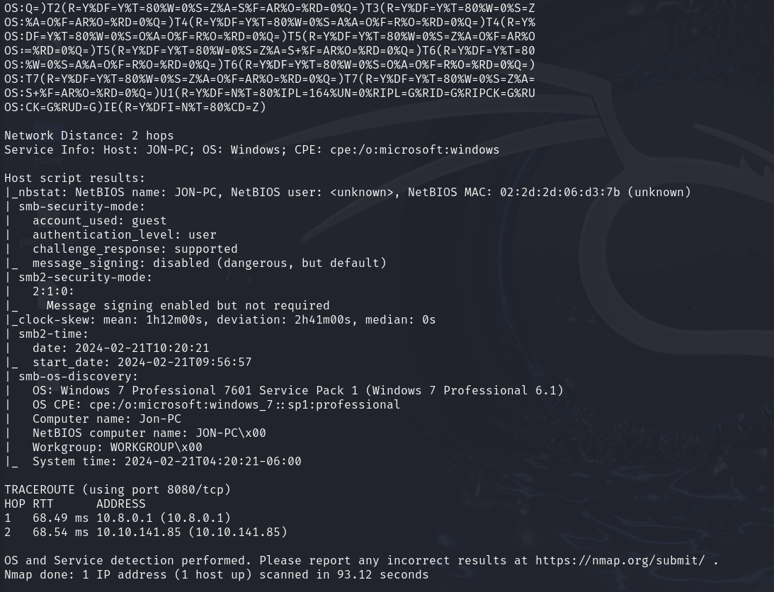 NMAP Scan