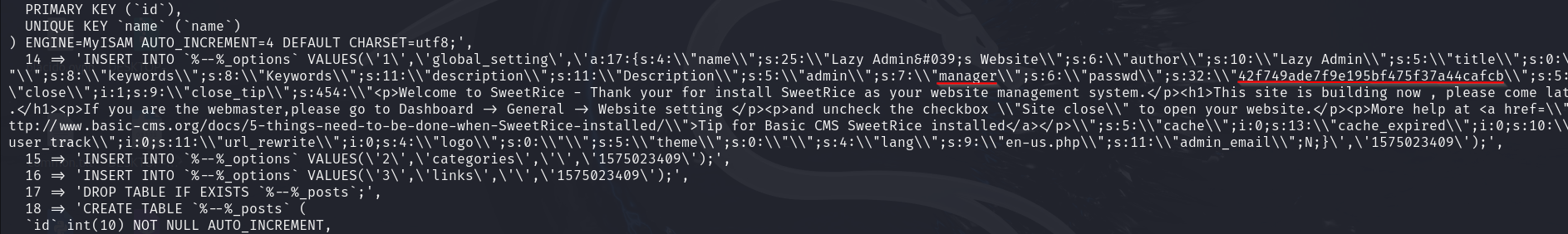 Resultados de Fuzzing con Contraseñas Encontradas